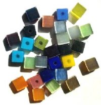 30 8mm Mixed Fiber Optic Cubes